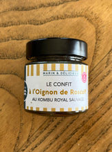 Charger l'image dans la galerie, En direct du producteur BRETALG. Confit d’oignons de Roscoff AOP aux algues. Fabrication artisanale. Un confit authentique et bien Breton, parfait pour accompagner une viande froide, de la charcuterie et bien sûr un foie gras !