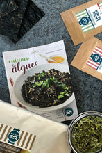 Charger l'image dans la galerie, Grand coffret découverte : livre "Cuisiner les Algues" + algues fraîches et déshydratées