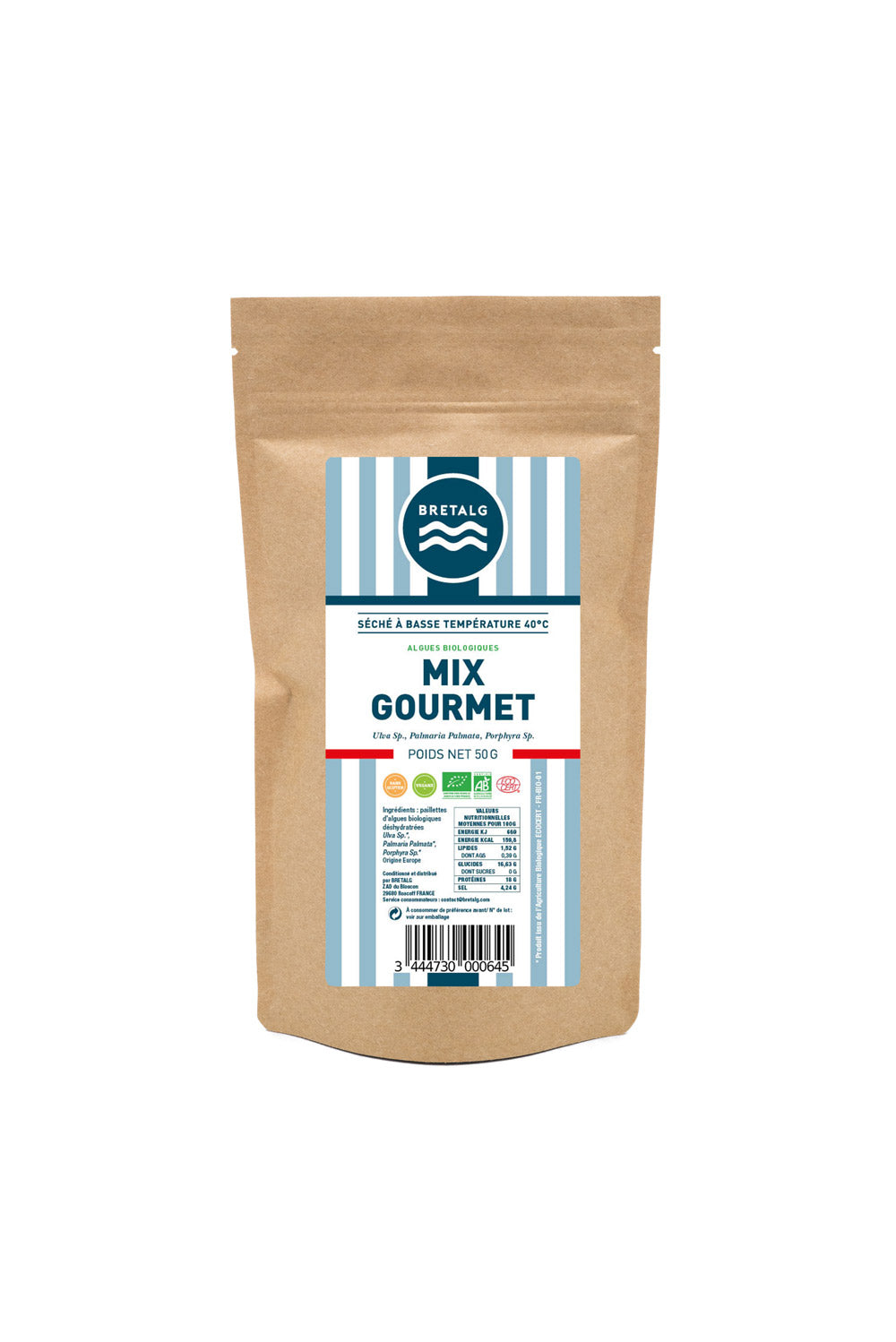 Algue Mix Gourmet SEC BRETALG 50 g