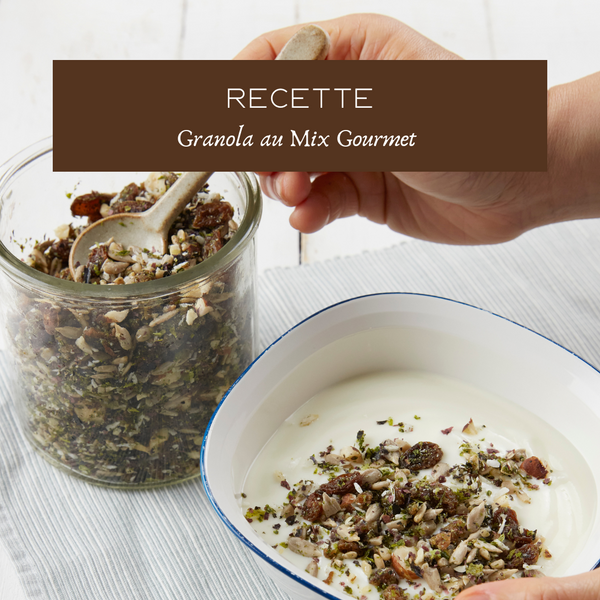 Recette : Granola au Mix Gourmet