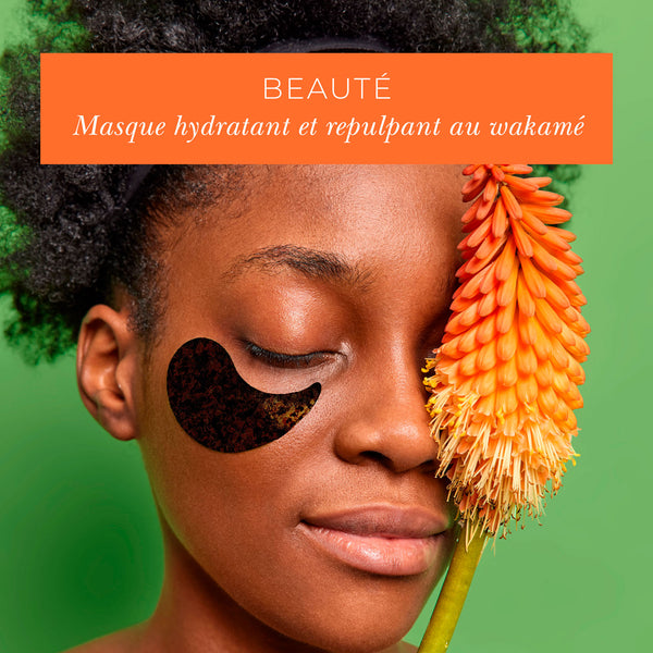 Les algues, des actifs puissants pour votre peau : masque hydratant et repulpant au wakamé