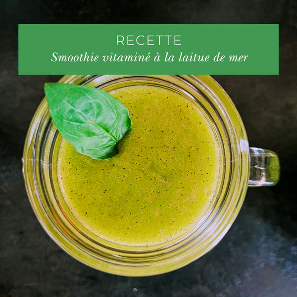 Recette : Un smoothie aux algues pour faire le plein d’énergie