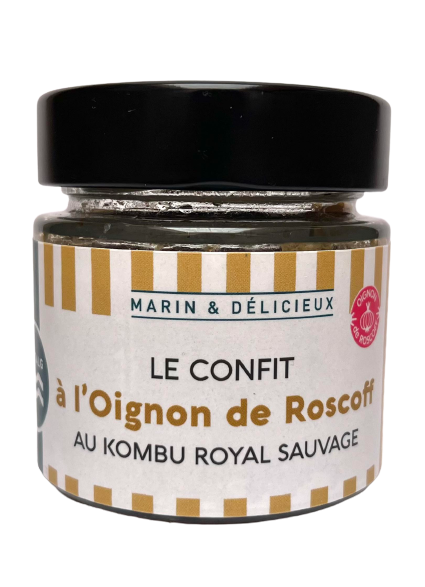Confit à l'Oignon de Roscoff AOP au Kombu Royal sauvage
