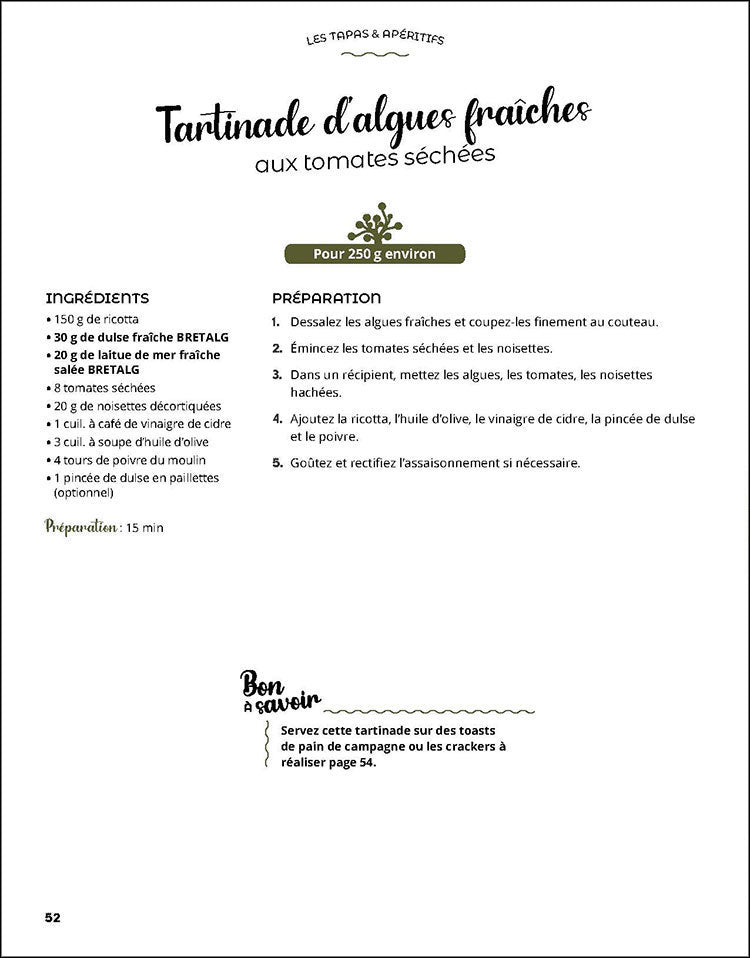Livre Cuisiner Les Algues
