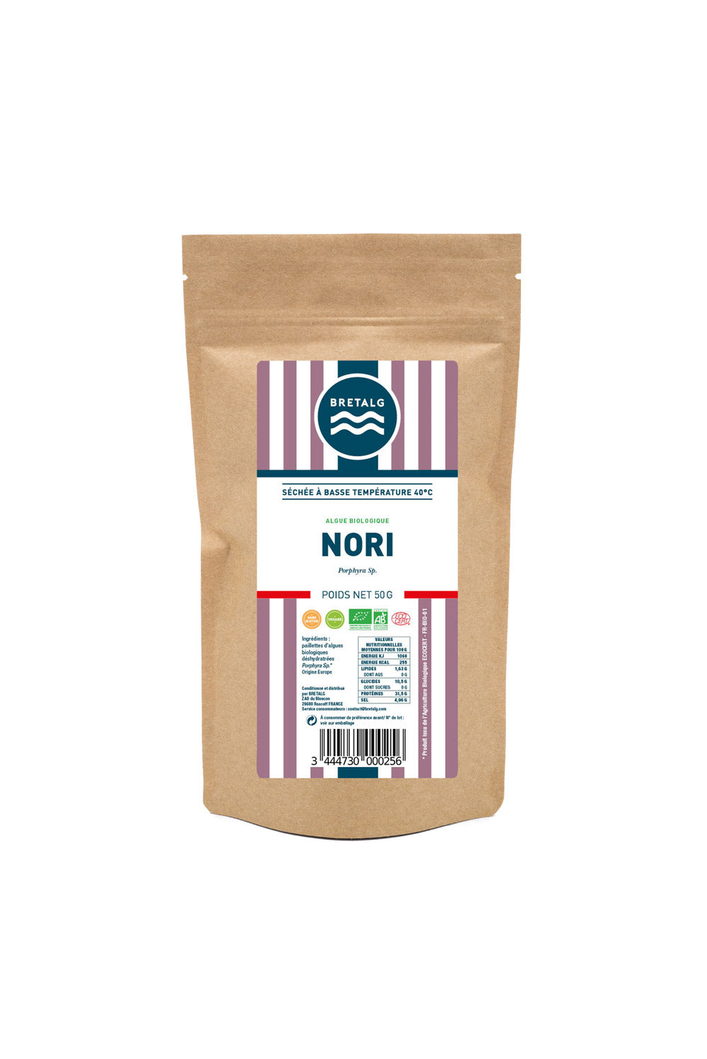 Nori séché en paillettes - 30g, Nori algue alimentaire